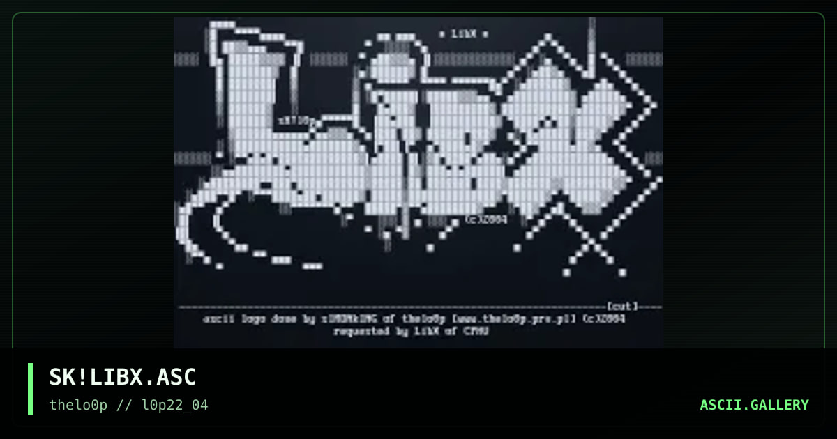 SK!LIBX.ASC, by simonking, 2004