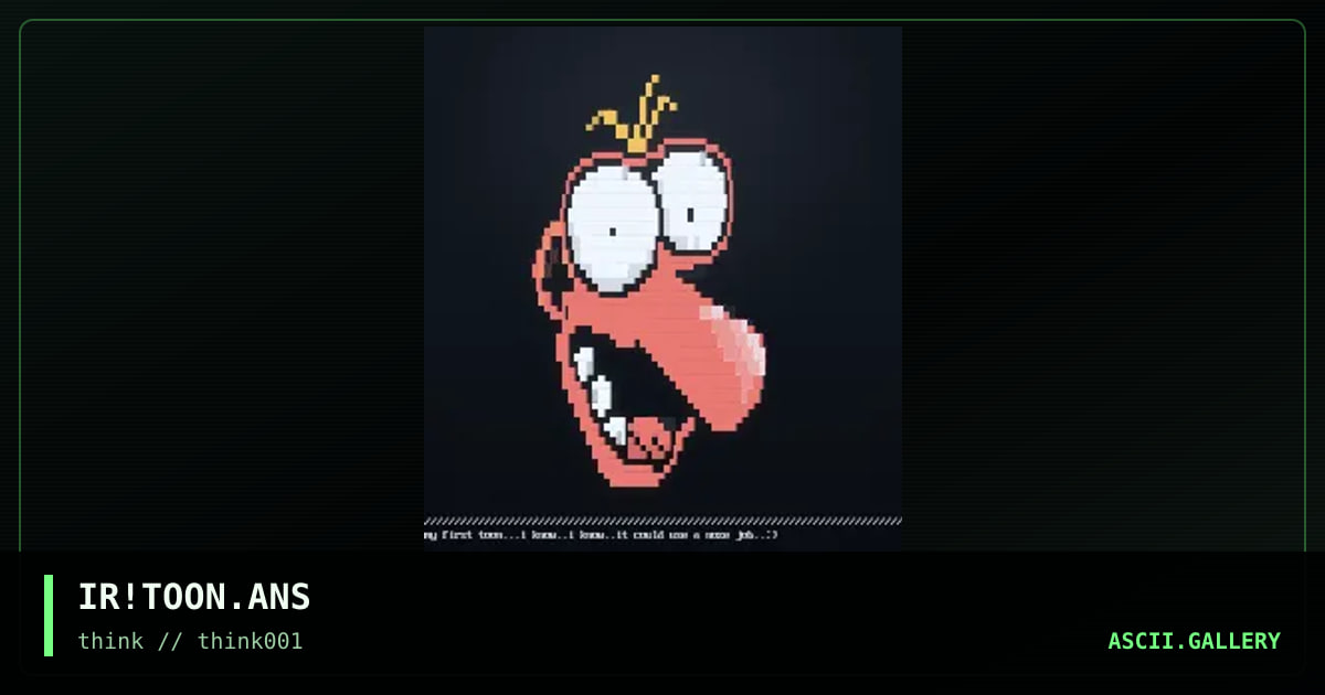 toon goon guy, by irrational, 1997