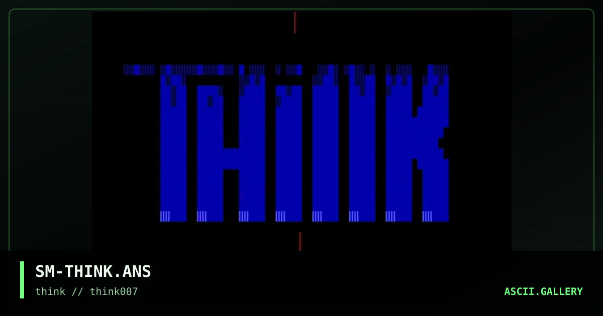 SM-THINK.ANS, by rancid, 1998