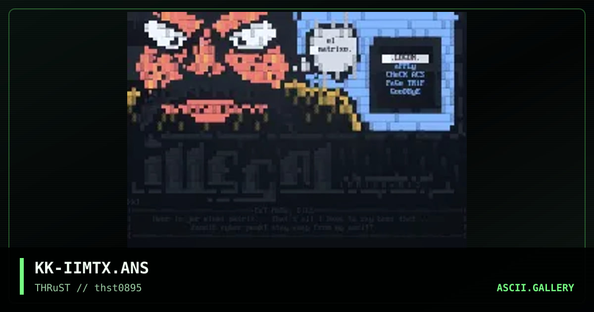 KK-IIMTX.ANS, by kamikaze, 1995