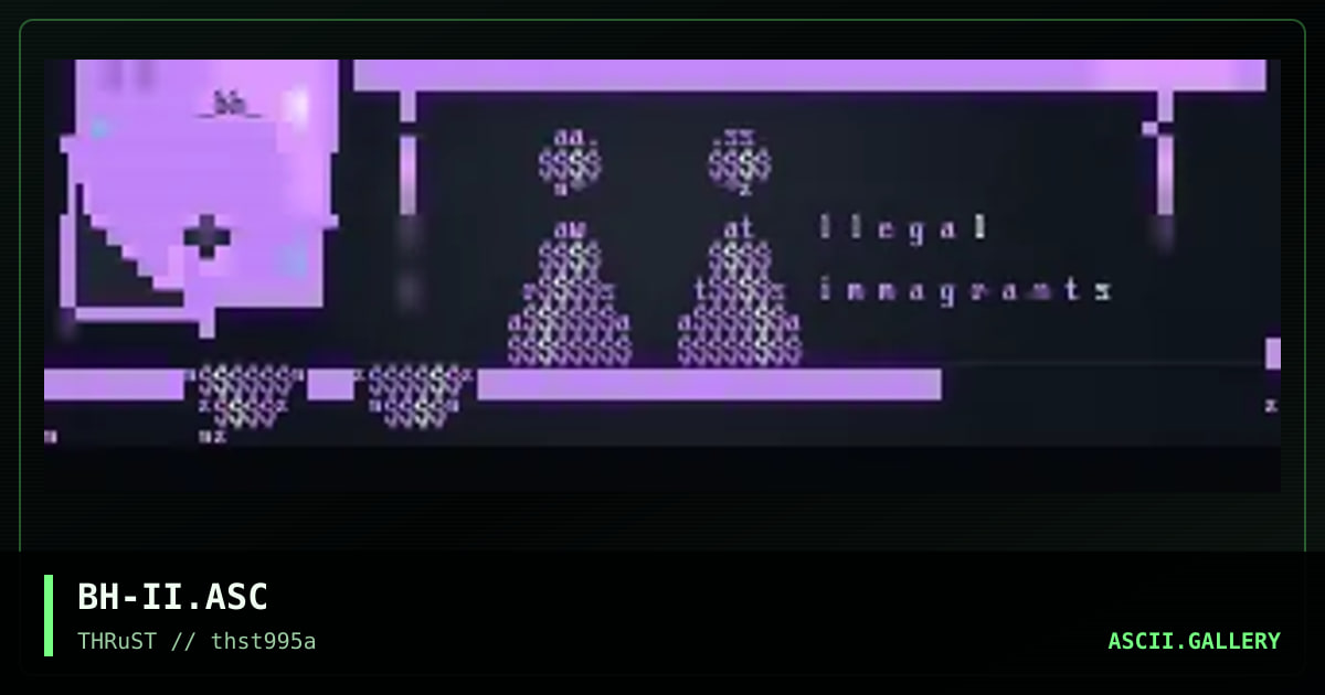 iLLEGAL iMMiGRANTS, by big hurt, 1995