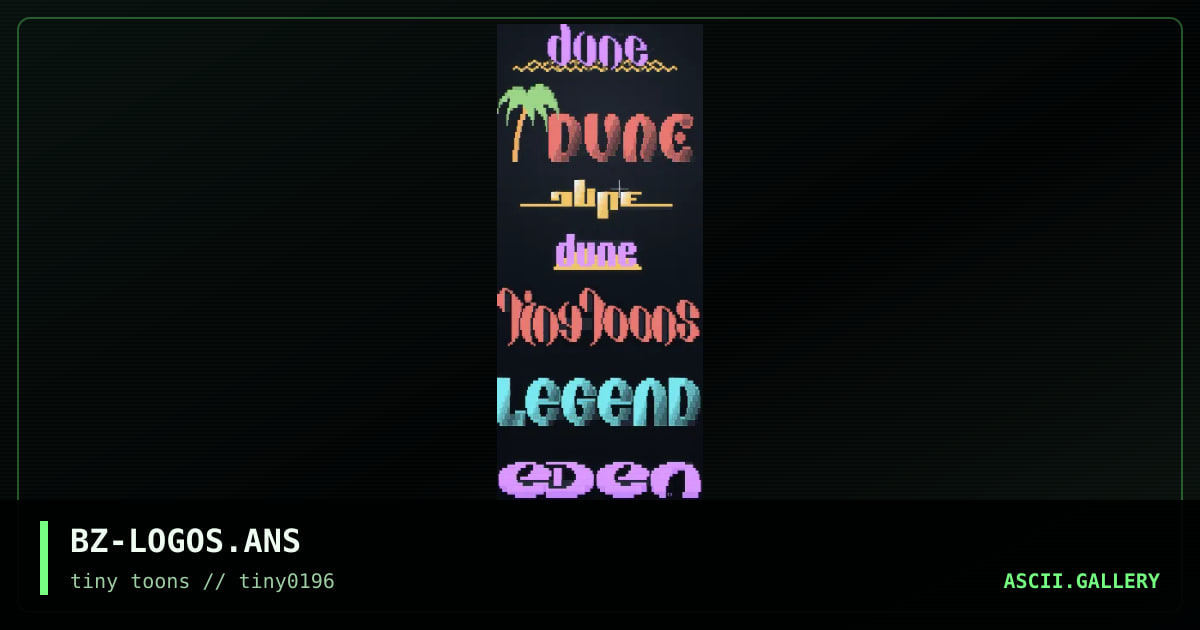 Logos, by bisounours, 1996