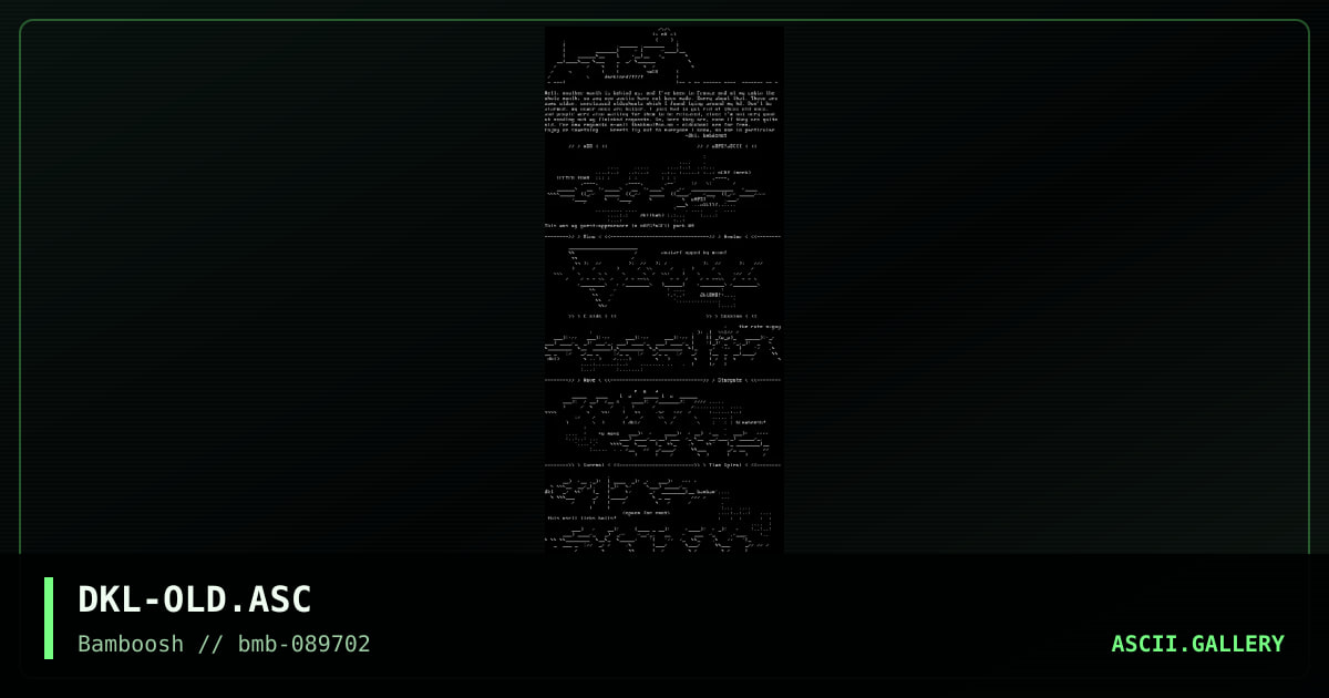 Oldschools (old ones), by darklord, 1997