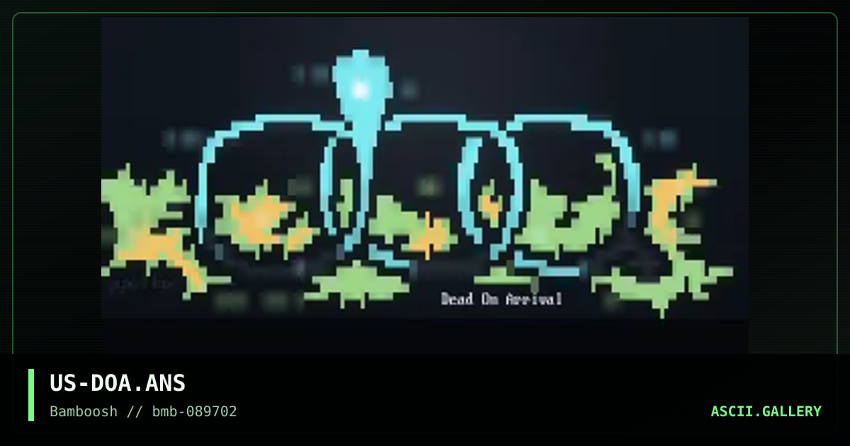 dead on arrival joint, by untagged, 1997