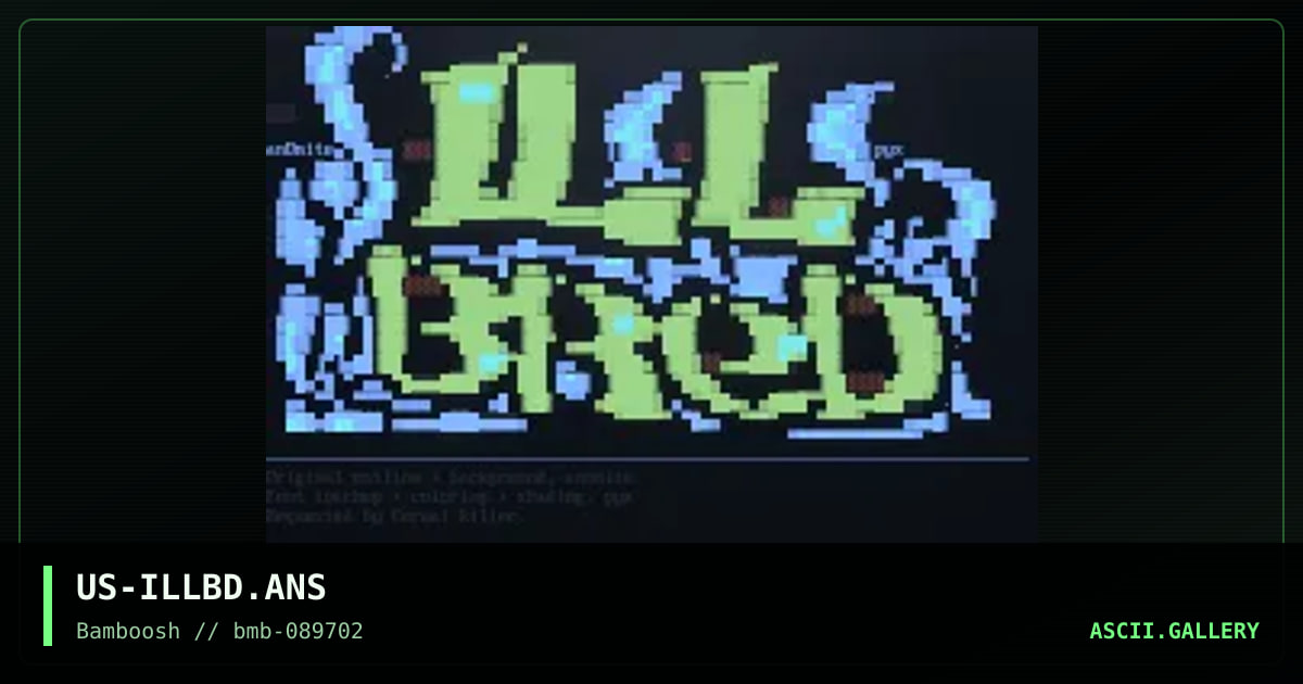iLLbRED?!, by untagged, 1997