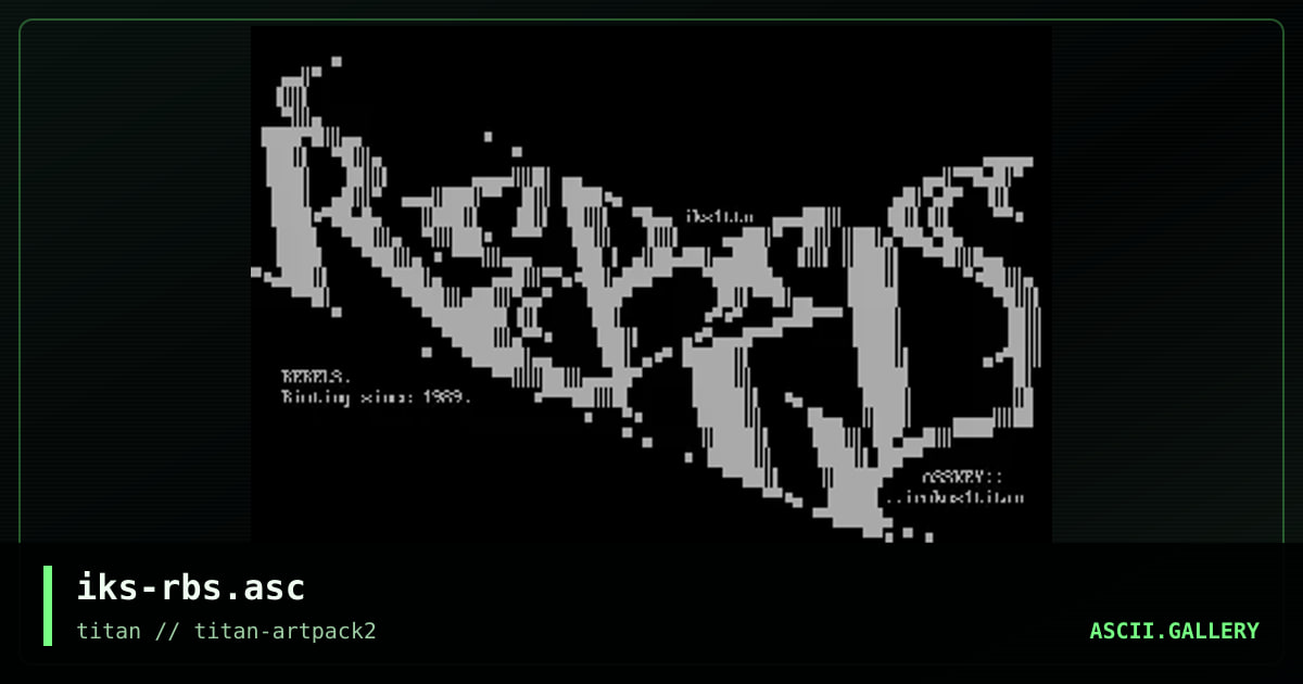 iks-rbs.asc, by iks, 2005