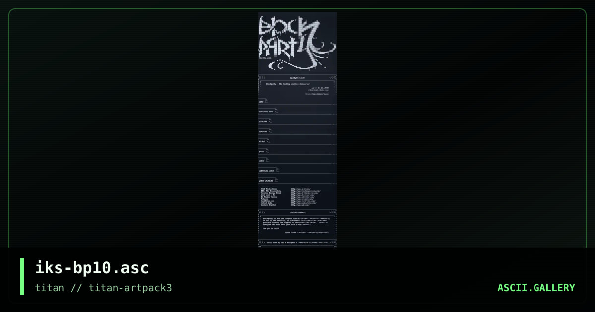 iks-bp10.asc, by iks, 2017