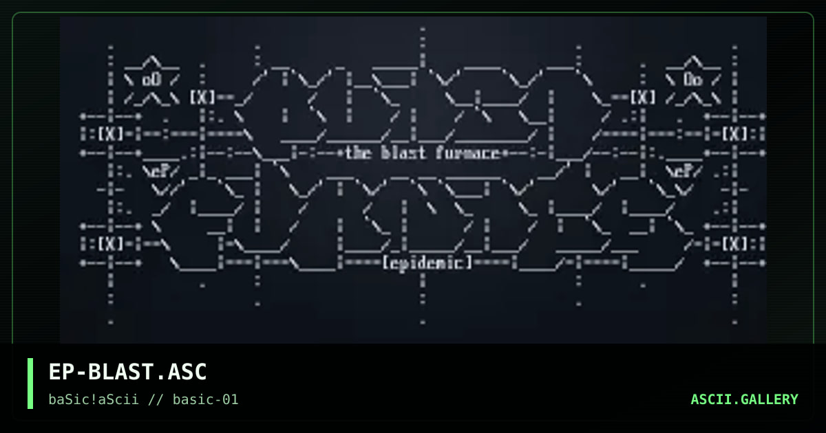 EP-BLAST.ASC, by epidemic, 1996