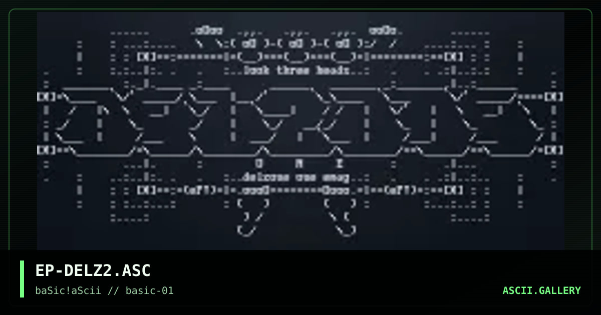 EP-DELZ2.ASC, by epidemic, 1996