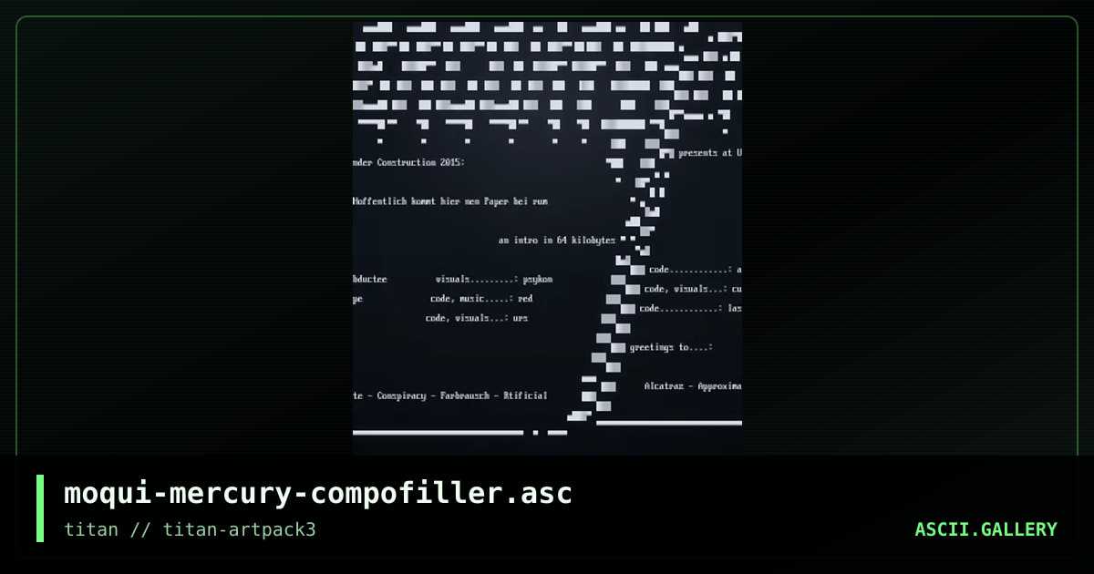 moqui-mercury-compofiller.asc, by moqui, 2017