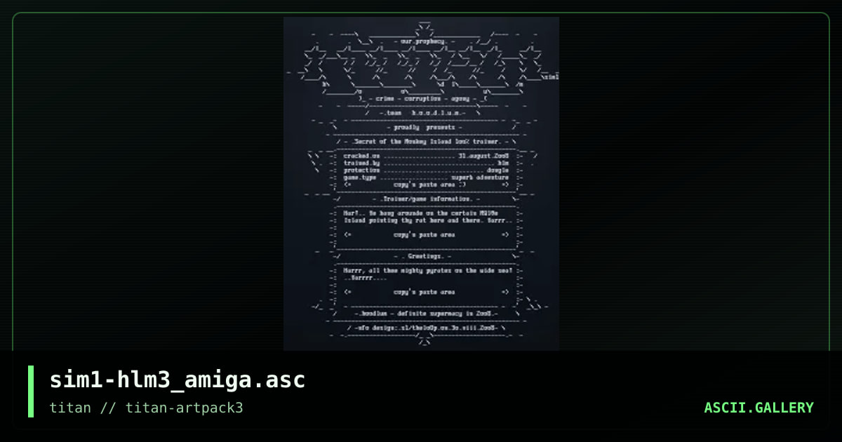 sim1-hlm3_amiga.asc, by sim1, 2017