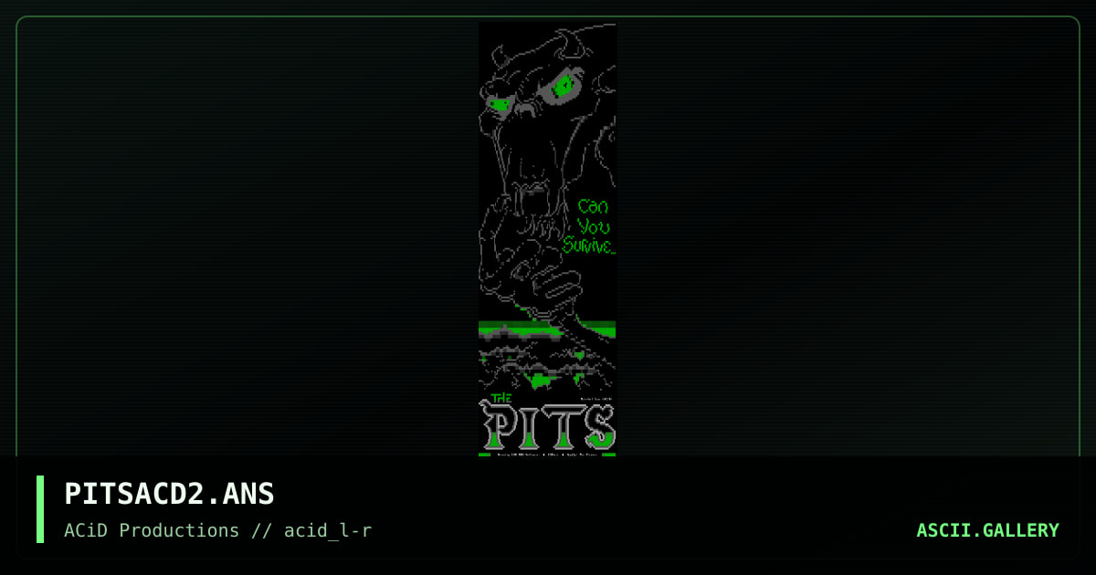 PITSACD2.ANS, by marshal law, 1990