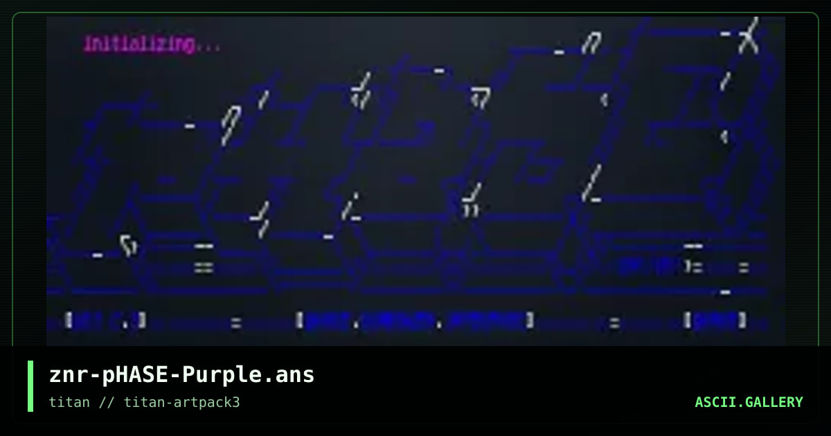 znr-pHASE-Purple.ans, by znr, 2017
