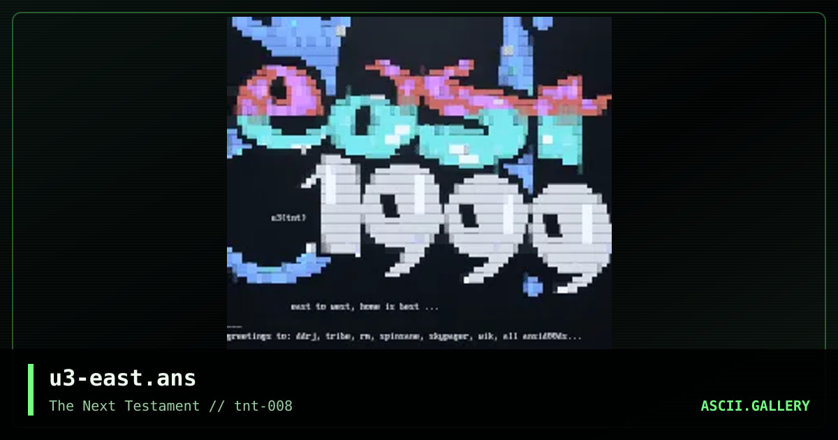u3-east.ans, by unseen fate, 2004