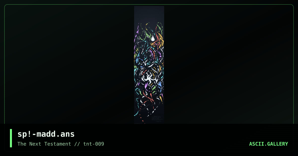 sp!-madd.ans, by skypager, 2004
