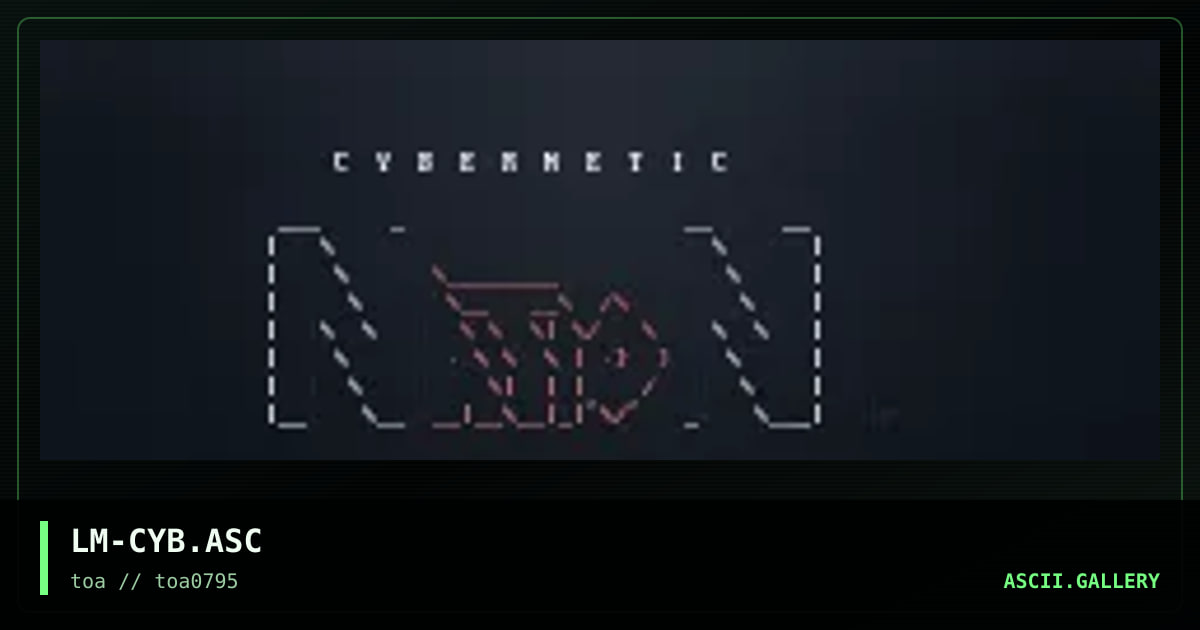 Cybernetic Nation, by leper messiah, 1995