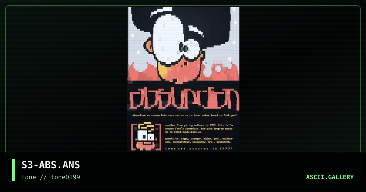absurdian, by seltorn, 1999