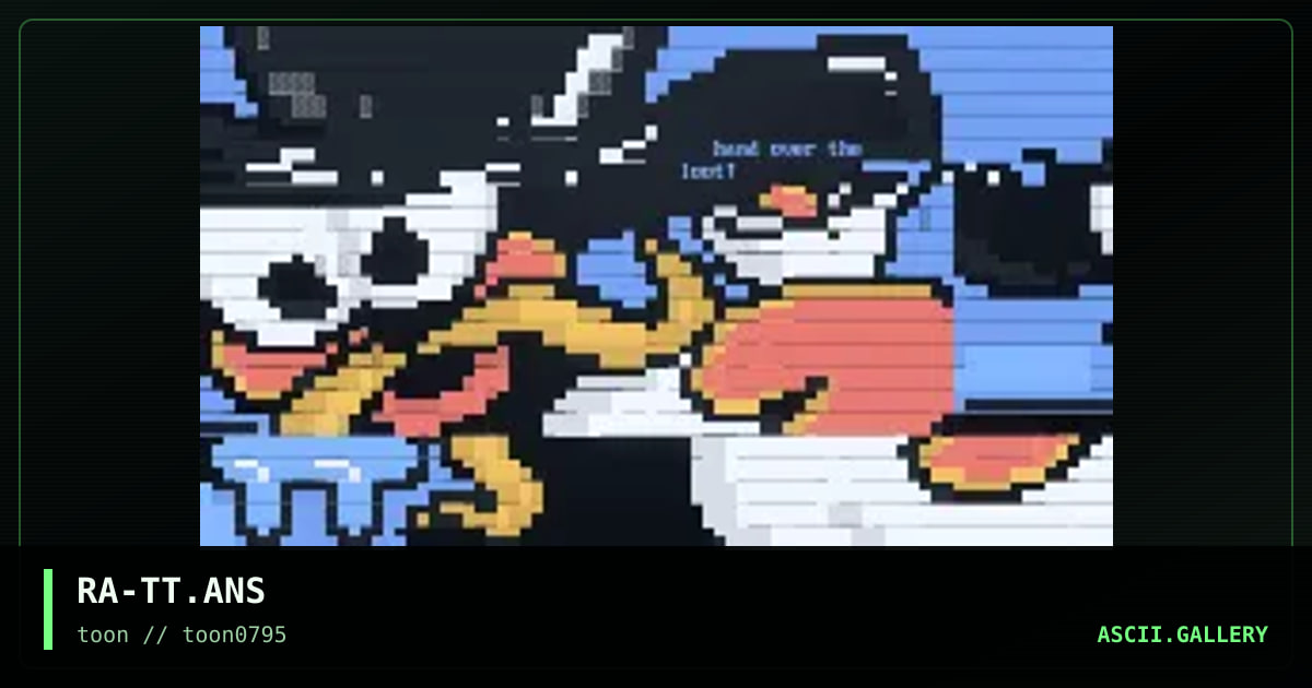 Toon's Town, by rage, 1995