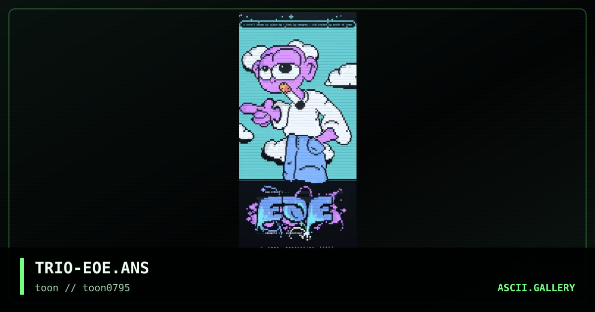 EOE, by calamity, xeryrus, wat0r, 1995