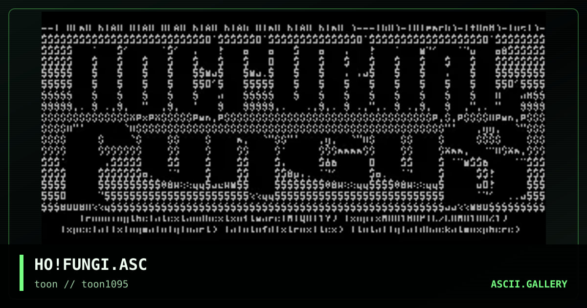 nocturnal fungus (changed to e3.2), by holocaust, 1995