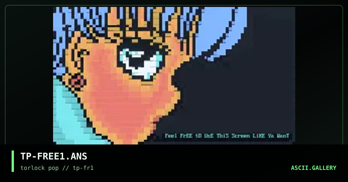 TP-FREE1.ANS, by untagged, 1995