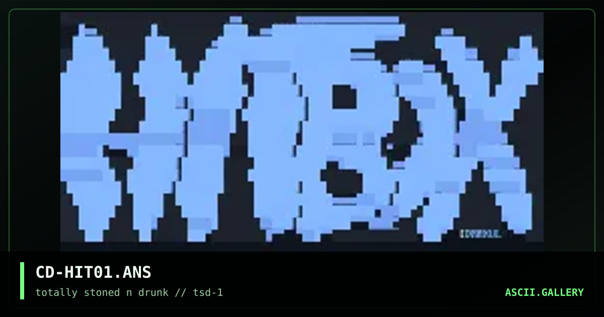 CD-HIT01.ANS, by drakula, 1994