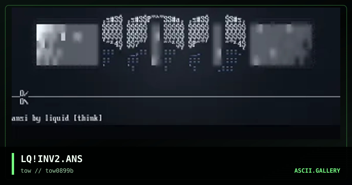 inverse ansi, by liquid, 1999