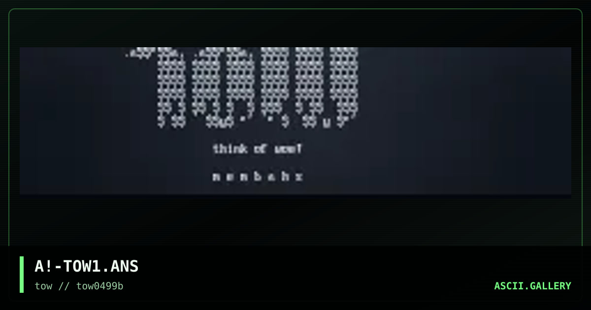 tow, by untagged, 1999