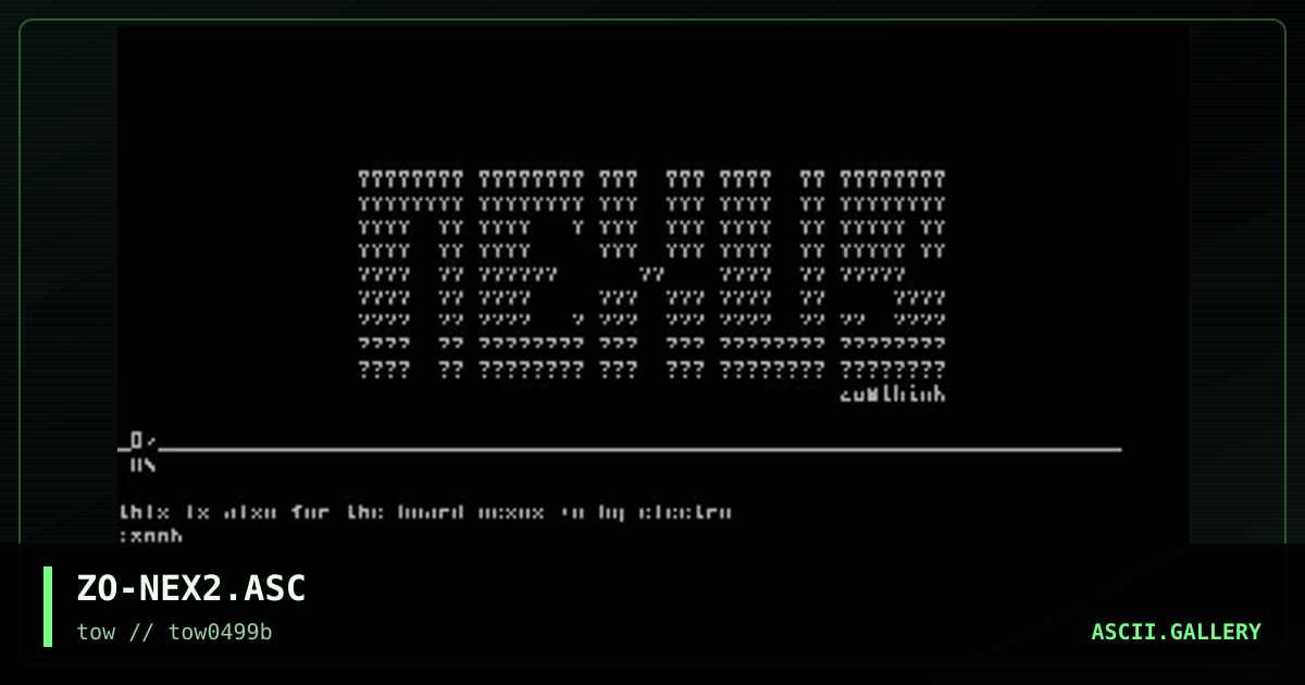 nexus, by zoob, 1999