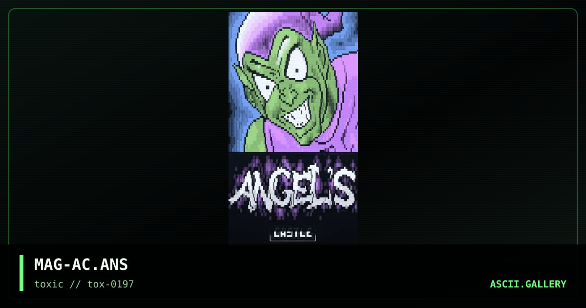 Angel's Castle Board, by magneto, 1997