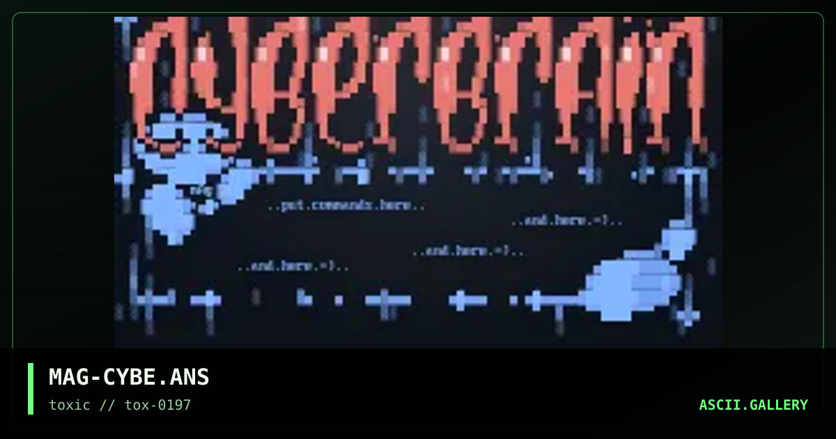 CyberBrains, by magneto, 1997