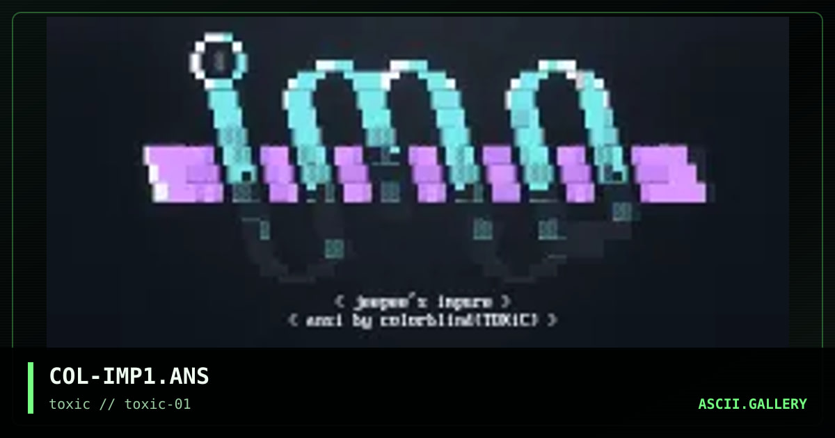 impure, by colorblind, 1996