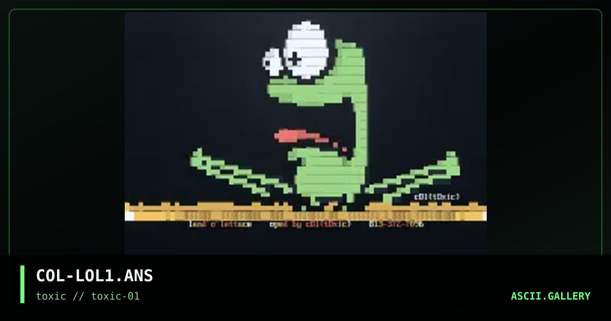 Land'o'Lettuce, by colorblind, 1996