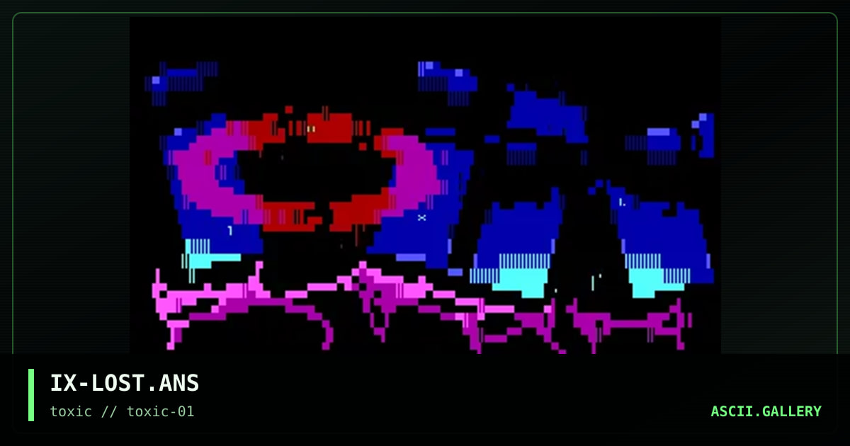 IX-LOST.ANS, by illusion x, 1996