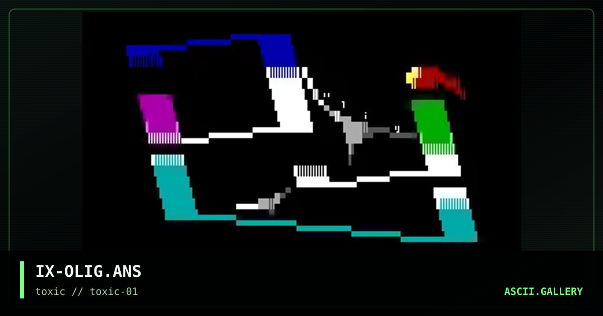 IX-OLIG.ANS, by illusion x, 1996