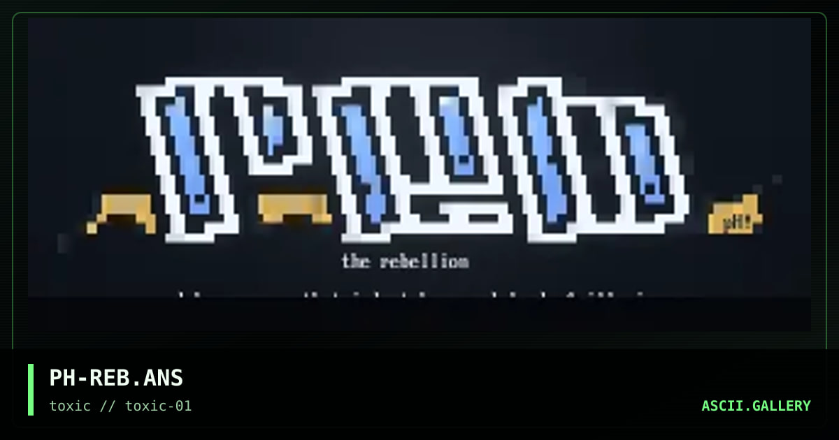 the rebellion, by psychoholic, 1996