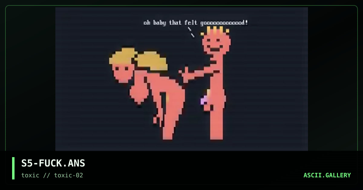 S5-FUCK.ANS, by suicidalsnowman, 1996