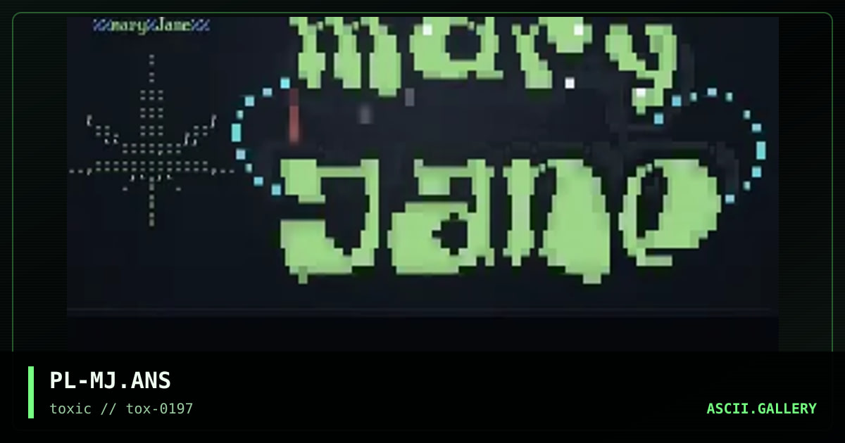 Mary Janee, by painless, 1997
