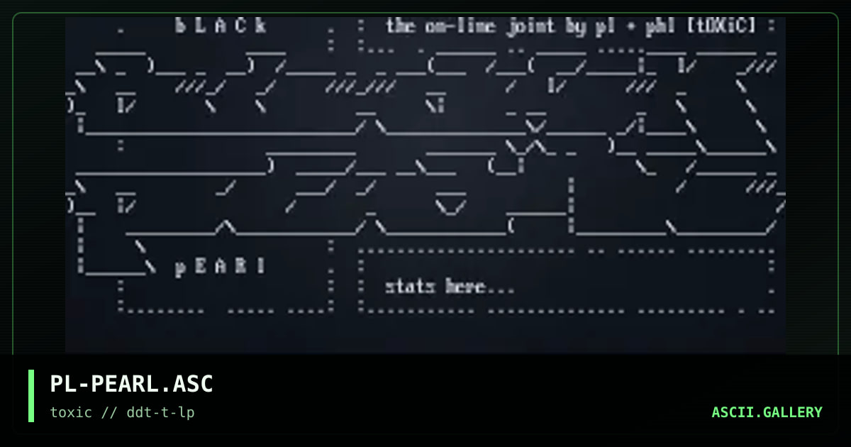 Black Pearl, by painless, 1997