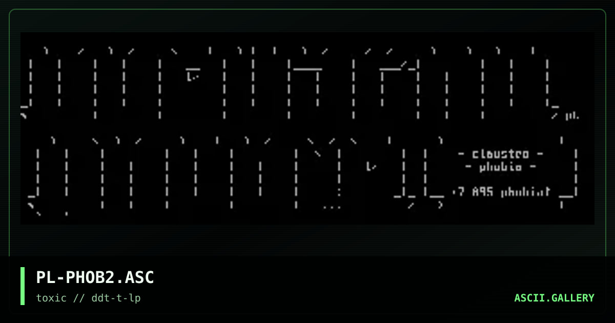 Claustrophobia, by painless, 1997