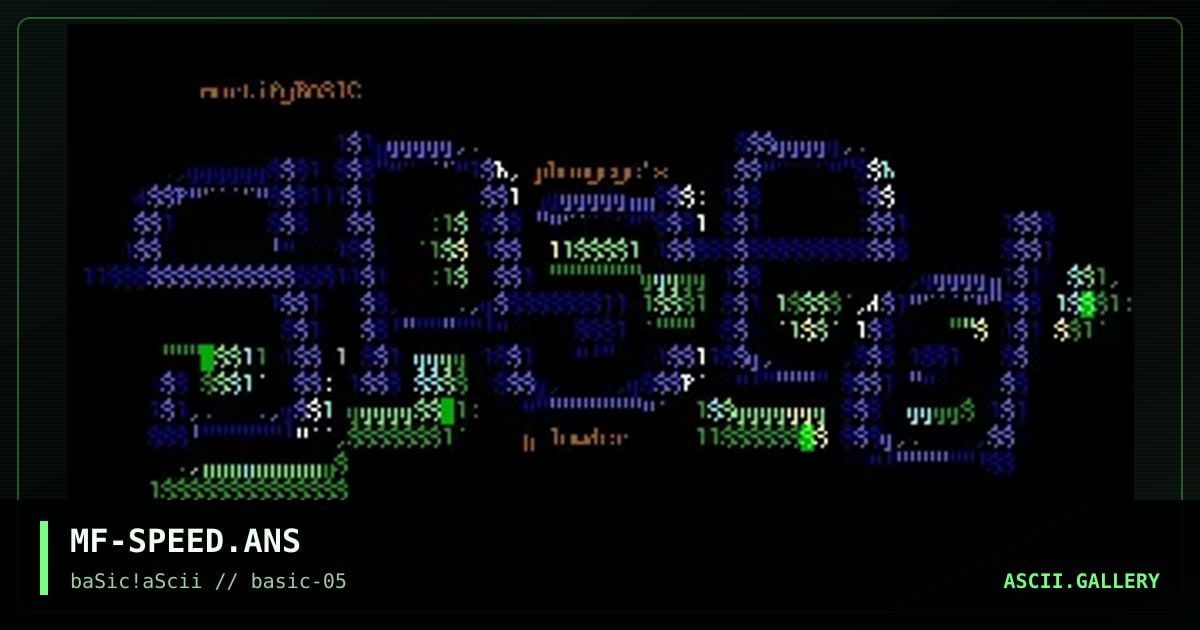 MF-SPEED.ANS, by mortify, 1997