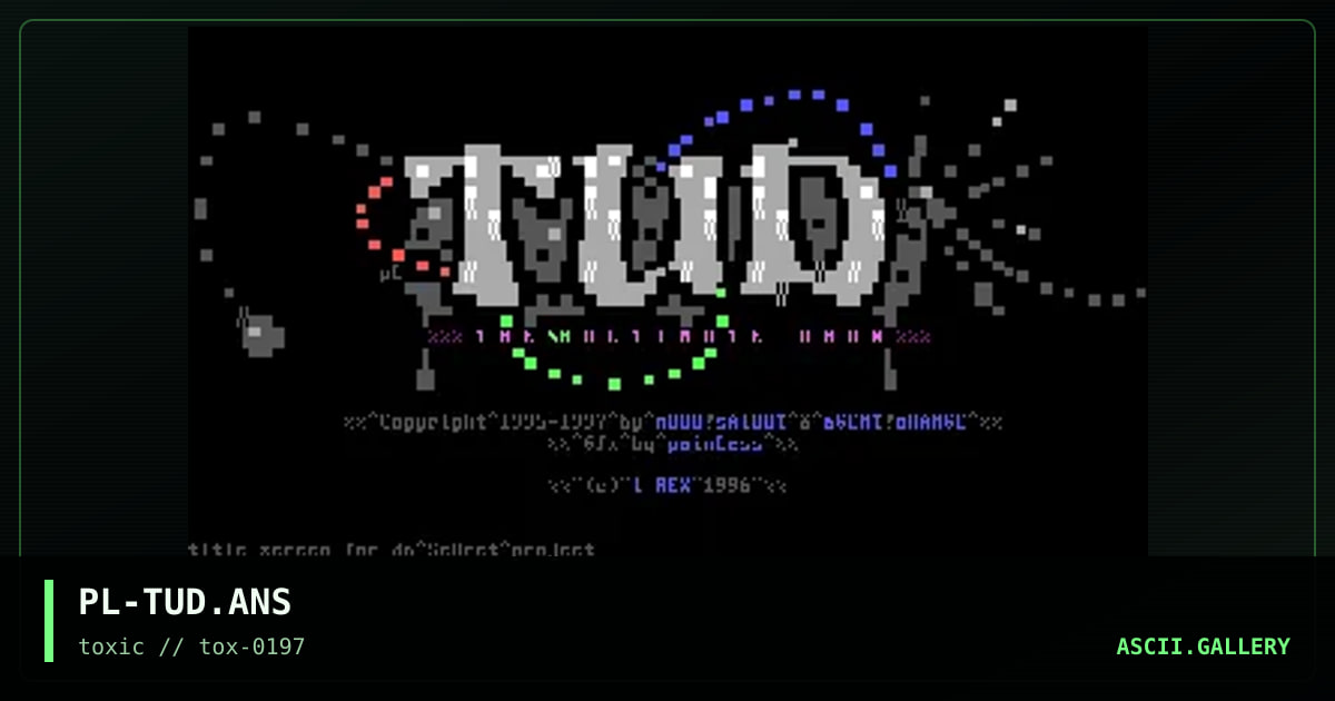 TUD, by painless, 1997