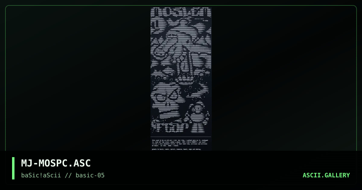 MJ-MOSPC.ASC, by mjay, 1997
