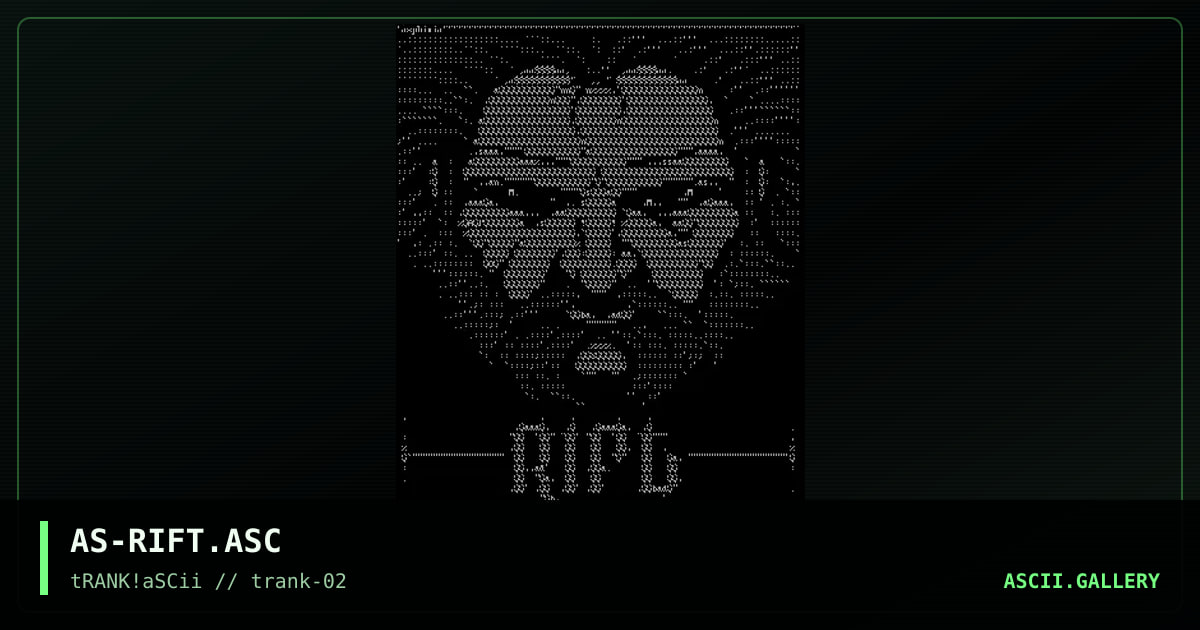 AS-RIFT.ASC, by asphixia, 1995