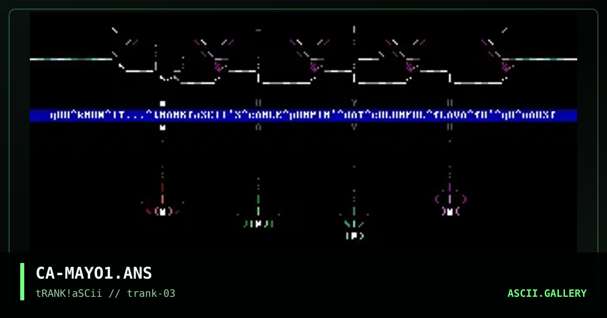 mAYO!^fO^yO^nADS!, by cable, 1995