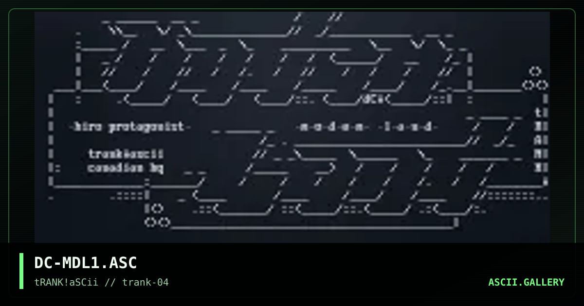DC-MDL1.ASC, by don croce, 1995