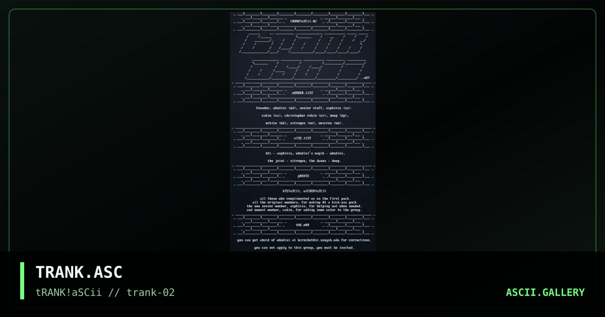 TRANK.ASC, by nitrogen, 1995