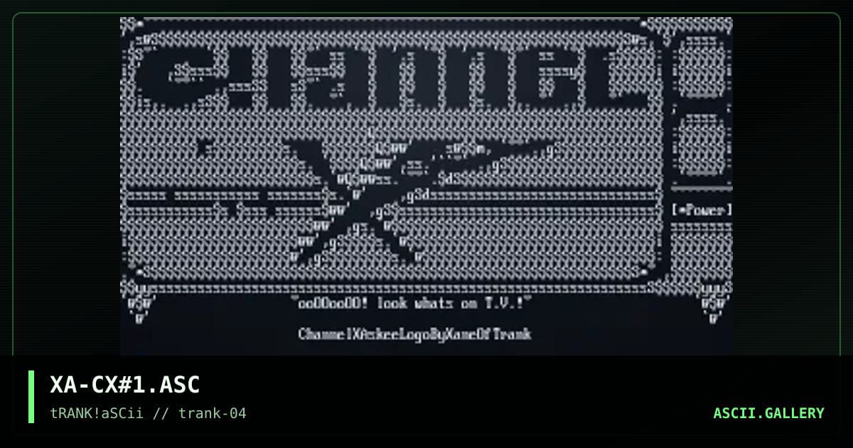 XA-CX#1.ASC, by xane, 1995
