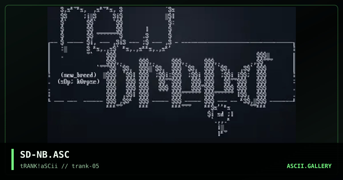 SD-NB.ASC, by sir death, 1995