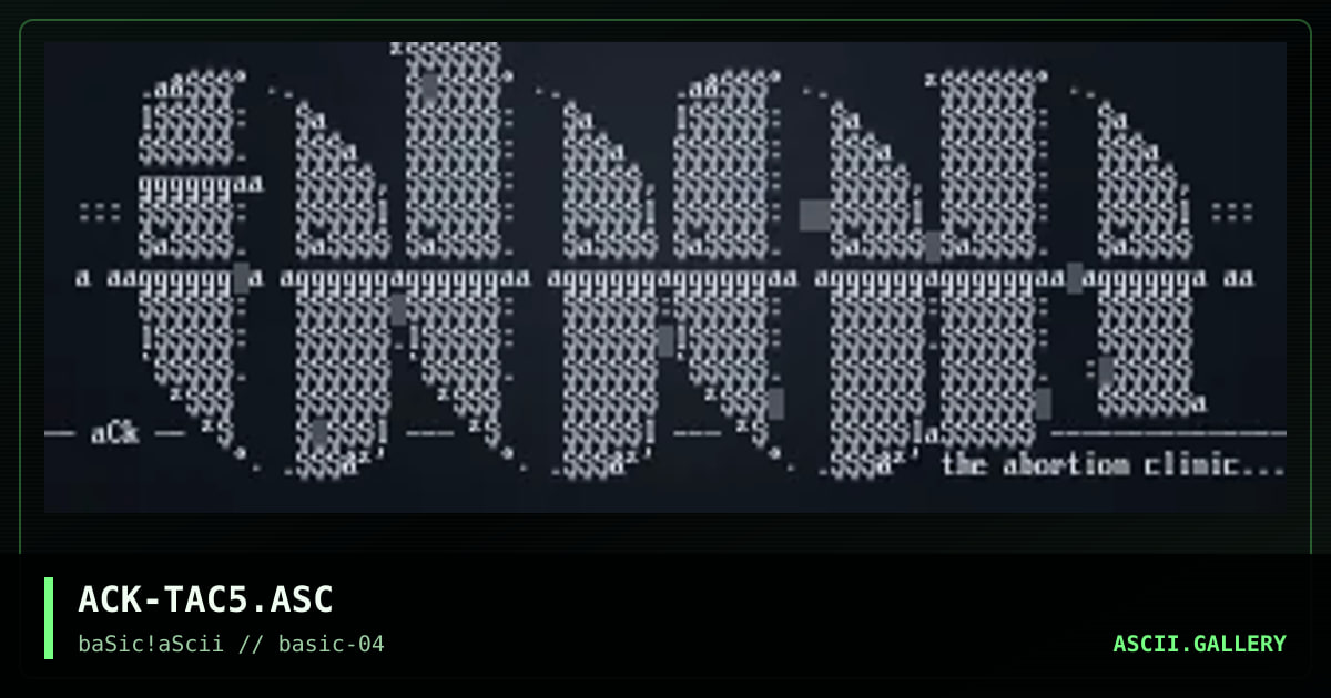 ACK-TAC5.ASC, by ack, 1996
